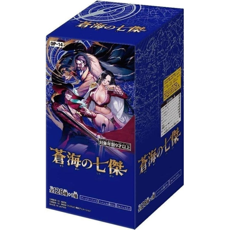 One Piece: OP-14 Booster Box (Japanese) - The Azure Sea's Seven
