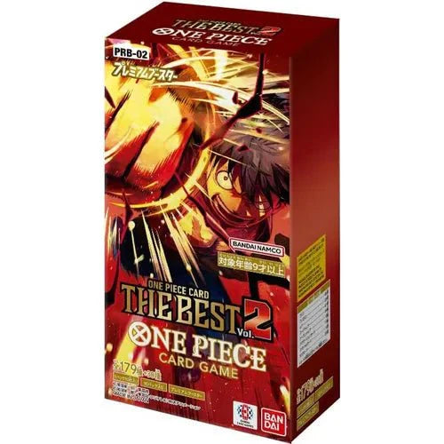 One Piece: PRB-02 Booster Box (Japanese) - The Best Vol.2